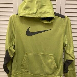 Nike Green and Gray Hoodie
